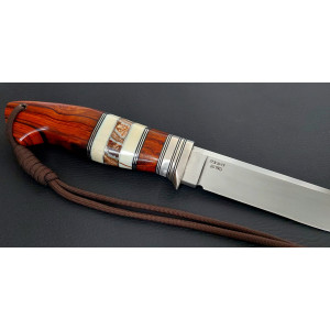 РОМБ ексклюзивний ніж ручної роботи майстра студії FOMENKO KNIFES, купити замовити в Україні. Photo 3